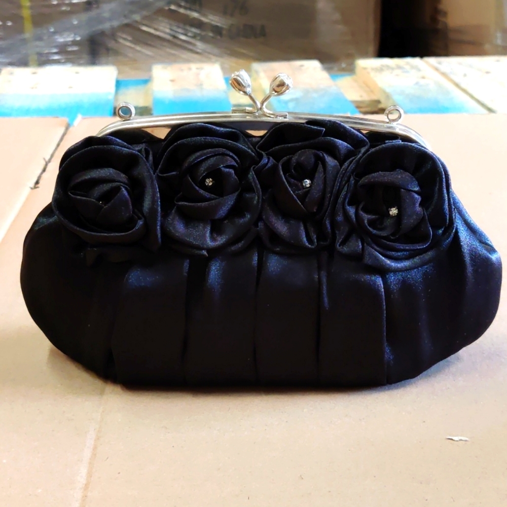 Soft Floral Evening Bag